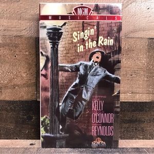 Singin in the Rain (VHS, 1988) MGM Musicals Gene Kelly Unopened/Sealed
